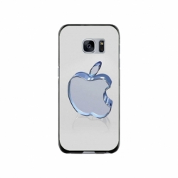 Husa personalizata tip carcasa HQPrint pentru Samsung Galaxy S7, model Apple Logo, multicolor, S1D1M0323