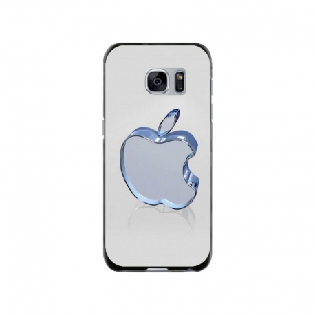 Husa personalizata tip carcasa HQPrint pentru Samsung Galaxy S7, model Apple Logo, multicolor, S1D1M0323
