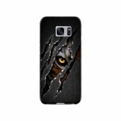 Husa personalizata tip carcasa HQPrint pentru Samsung Galaxy S7, model Hidden Tiger, multicolor, S1D1M0332