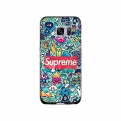 Husa personalizata tip carcasa HQPrint pentru Samsung Galaxy S7, model Supreme, multicolor, S1D1M0360