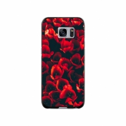 Husa personalizata tip carcasa HQPrint pentru Samsung Galaxy S7, model Flowers 24, multicolor, S1D1M0386