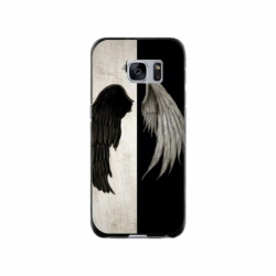 Husa personalizata tip carcasa HQPrint pentru Samsung Galaxy S7 Edge, model Angel Wings, multicolor, S1D1M0004