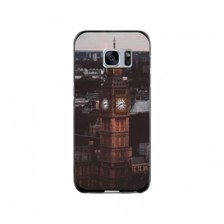 Husa personalizata tip carcasa HQPrint pentru Samsung Galaxy S7 Edge, model Big Ben 2, multicolor, S1D1M0014