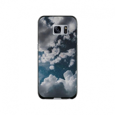 Husa personalizata tip carcasa HQPrint pentru Samsung Galaxy S7 Edge, model Blue Sky, multicolor, S1D1M0023