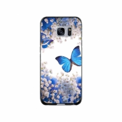 Husa personalizata tip carcasa HQPrint pentru Samsung Galaxy S7 Edge, model Butterfly 4, multicolor, S1D1M0041