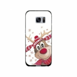 Husa personalizata tip carcasa HQPrint pentru Samsung Galaxy S7 Edge, model Reindeer 3, multicolor, S1D1M0053
