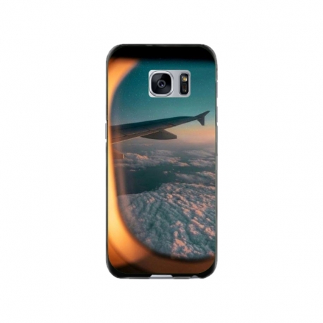 Husa personalizata tip carcasa HQPrint pentru Samsung Galaxy S7 Edge, model Nice View 4, multicolor, S1D1M0078