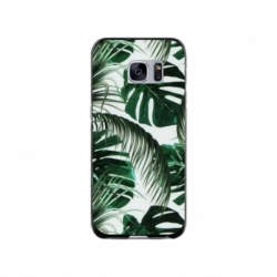 Husa personalizata tip carcasa HQPrint pentru Samsung Galaxy S7 Edge, model Leaf Design 3, multicolor, S1D1M0088