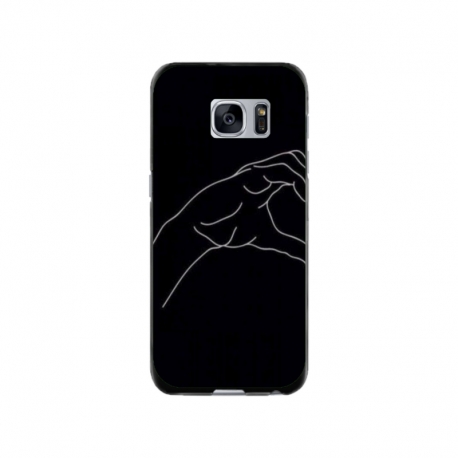 Husa personalizata tip carcasa HQPrint pentru Samsung Galaxy S7 Edge, model Forever and Always 1, multicolor, S1D1M0094