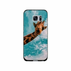 Husa personalizata tip carcasa HQPrint pentru Samsung Galaxy S7 Edge, model Giraffe 2, multicolor, S1D1M0096