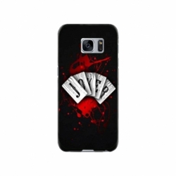 Husa personalizata tip carcasa HQPrint pentru Samsung Galaxy S7 Edge, model Joker 1, multicolor, S1D1M0106