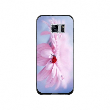 Husa personalizata tip carcasa HQPrint pentru Samsung Galaxy S7 Edge, model Flowers 5, multicolor, S1D1M0114