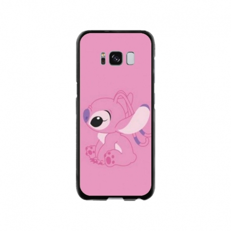 Husa personalizata tip carcasa HQPrint pentru Samsung Galaxy S8, model Pink Stitch, multicolor, S1D1M0005