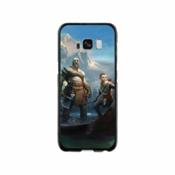 Husa personalizata tip carcasa HQPrint pentru Samsung Galaxy S8, model God of War 1, multicolor, S1D1M0008