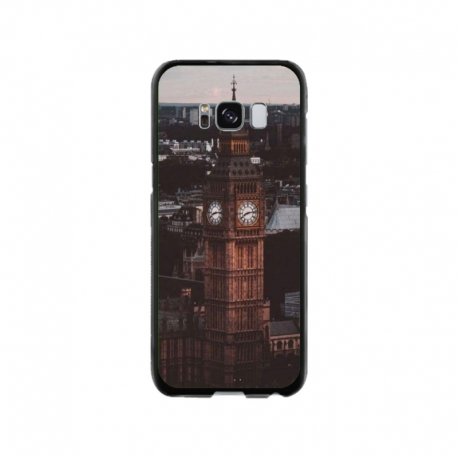 Husa personalizata tip carcasa HQPrint pentru Samsung Galaxy S8, model Big Ben 2, multicolor, S1D1M0014