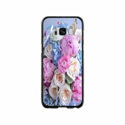 Husa personalizata tip carcasa HQPrint pentru Samsung Galaxy S8, model Flowers 1, multicolor, S1D1M0026