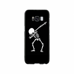 Husa personalizata tip carcasa HQPrint pentru Samsung Galaxy S8, model Dab Skeleton, multicolor, S1D1M0034