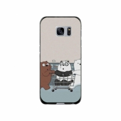 Husa personalizata tip carcasa HQPrint pentru Samsung Galaxy S7 Edge, model Scooby Doo 2, multicolor, S1D1M0164