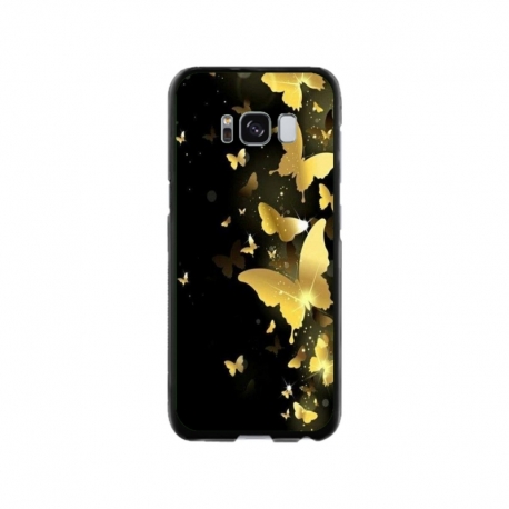 Husa personalizata tip carcasa HQPrint pentru Samsung Galaxy S8, model Butterfly 6, multicolor, S1D1M0045