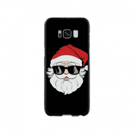 Husa personalizata tip carcasa HQPrint pentru Samsung Galaxy S8, model Cool Santa, multicolor, S1D1M0046
