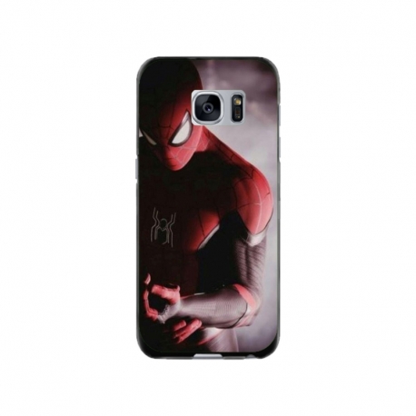 Husa personalizata tip carcasa HQPrint pentru Samsung Galaxy S7 Edge, model Spiderman 6, multicolor, S1D1M0172