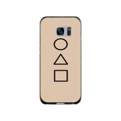 Husa personalizata tip carcasa HQPrint pentru Samsung Galaxy S7 Edge, model Squid Game 1, multicolor, S1D1M0173