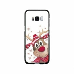 Husa personalizata tip carcasa HQPrint pentru Samsung Galaxy S8, model Reindeer 3, multicolor, S1D1M0053