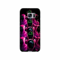 Husa personalizata tip carcasa HQPrint pentru Samsung Galaxy S7 Edge, model Squid Game 8, multicolor, S1D1M0180