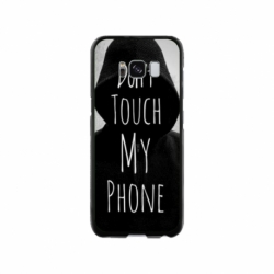 Husa personalizata tip carcasa HQPrint pentru Samsung Galaxy S8, model Dont touch my phone 2, multicolor, S1D1M0065