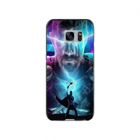 Husa personalizata tip carcasa HQPrint pentru Samsung Galaxy S7 Edge, model Thor 1, multicolor, S1D1M0201