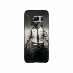 Husa personalizata tip carcasa HQPrint pentru Samsung Galaxy S7 Edge, model PUBG 1, multicolor, S1D1M0214