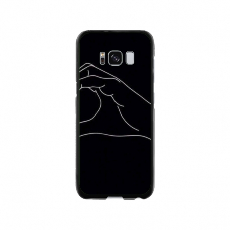 Husa personalizata tip carcasa HQPrint pentru Samsung Galaxy S8, model Foreverand Always 2, multicolor, S1D1M0095