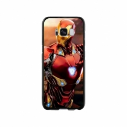 Husa personalizata tip carcasa HQPrint pentru Samsung Galaxy S8, model Iron Man 1, multicolor, S1D1M0102
