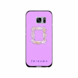 Husa personalizata tip carcasa HQPrint pentru Samsung Galaxy S7 Edge, model FRIENDS 3, multicolor, S1D1M0223