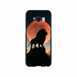 Husa personalizata tip carcasa HQPrint pentru Samsung Galaxy S8, model Lion 1, multicolor, S1D1M0110