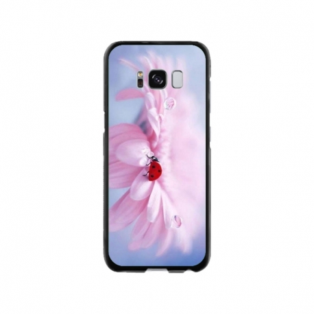 Husa personalizata tip carcasa HQPrint pentru Samsung Galaxy S8, model Flowers 5, multicolor, S1D1M0114