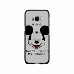 Husa personalizata tip carcasa HQPrint pentru Samsung Galaxy S8, model Dont Touch my Phone 3, multicolor, S1D1M0123
