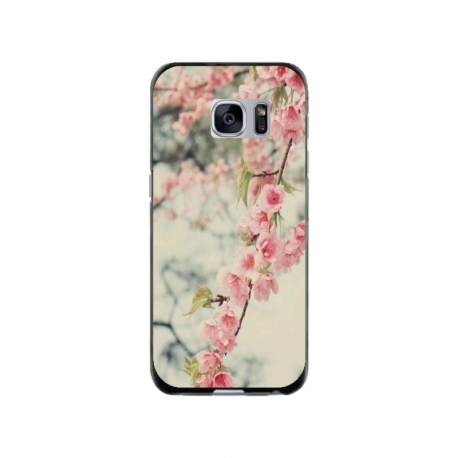 Husa personalizata tip carcasa HQPrint pentru Samsung Galaxy S7 Edge, model Flowers 18, multicolor, S1D1M0245