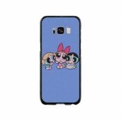 Husa personalizata tip carcasa HQPrint pentru Samsung Galaxy S8, model Powerpuff Girls, multicolor, S1D1M0135
