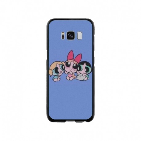 Husa personalizata tip carcasa HQPrint pentru Samsung Galaxy S8, model Powerpuff Girls, multicolor, S1D1M0135