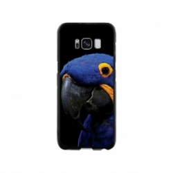 Husa personalizata tip carcasa HQPrint pentru Samsung Galaxy S8, model Blue Parrot, multicolor, S1D1M0145