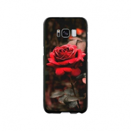 Husa personalizata tip carcasa HQPrint pentru Samsung Galaxy S8, model Flowers 12, multicolor, S1D1M0160