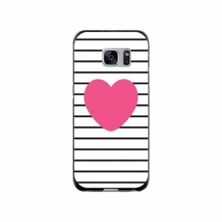 Husa personalizata tip carcasa HQPrint pentru Samsung Galaxy S7 Edge, model Heart, multicolor, S1D1M0291