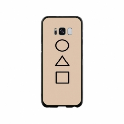 Husa personalizata tip carcasa HQPrint pentru Samsung Galaxy S8, model Squid Game 1, multicolor, S1D1M0173