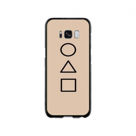 Husa personalizata tip carcasa HQPrint pentru Samsung Galaxy S8, model Squid Game 1, multicolor, S1D1M0173