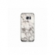 Husa personalizata tip carcasa HQPrint pentru Samsung Galaxy S7 Edge, model White Marble, multicolor, S1D1M0325