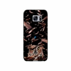 Husa personalizata tip carcasa HQPrint pentru Samsung Galaxy S7 Edge, model Owl, multicolor, S1D1M0334