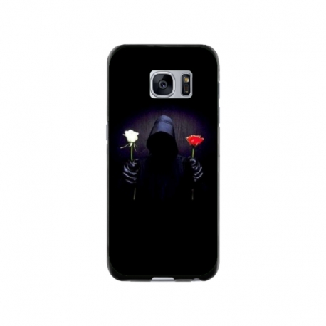 Husa personalizata tip carcasa HQPrint pentru Samsung Galaxy S7 Edge, model Choose Rose, multicolor, S1D1M0343