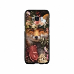 Husa personalizata tip carcasa HQPrint pentru Samsung Galaxy S8, model Fox, multicolor, S1D1M0213