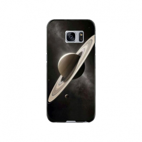 Husa personalizata tip carcasa HQPrint pentru Samsung Galaxy S7 Edge, model Planet 2, multicolor, S1D1M0348